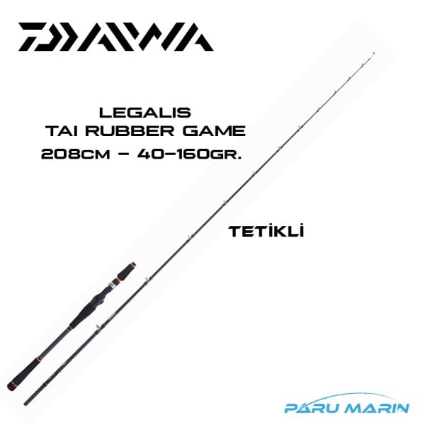 Daiwa Legalis 2.08M 40-160gr Tai Rubber Olta Kamışı (Tetikli) (LEG6102XHBAF)