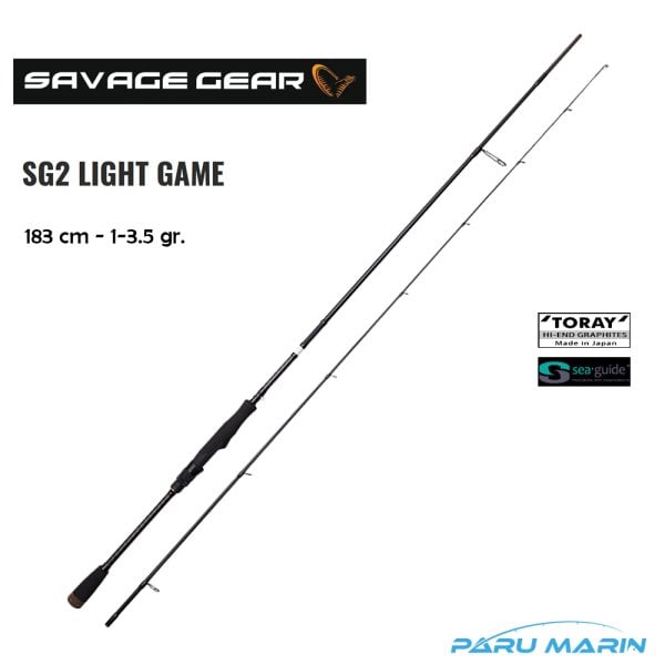 Savage Gear SG2 Micro Game 183cm 1-3.5gr. Spin Kamış