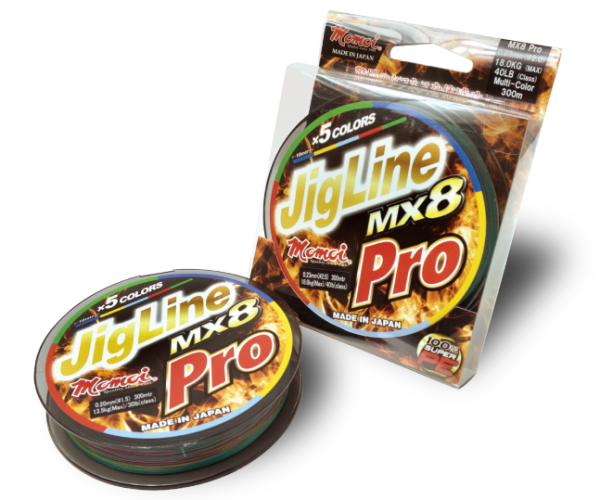 Momoi Jigline MX8 Pro 0.23mm 300mt. Multicolor İp Misina