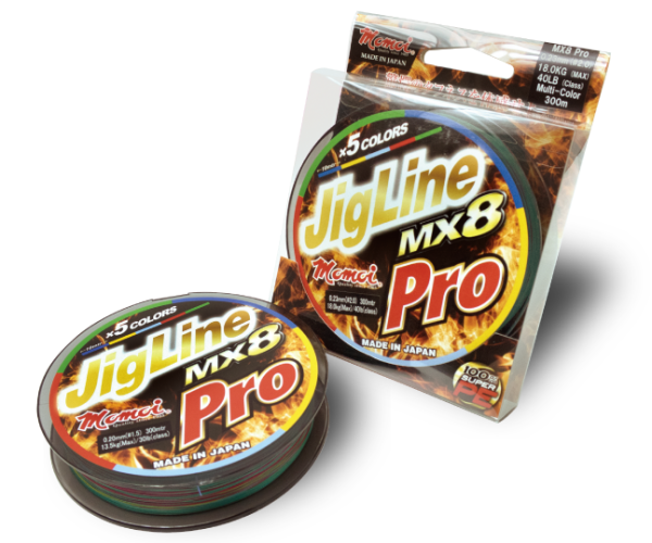 Momoi Jigline MX8 Pro 0.18mm 300mt. Multicolor İp Misina