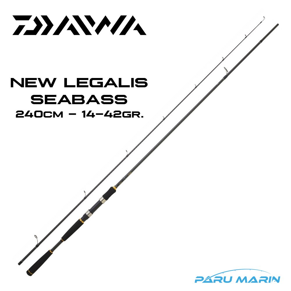 Daiwa New Legalis 240cm 14-42gr. Spin Kamış (LEGSB802HFSAF)