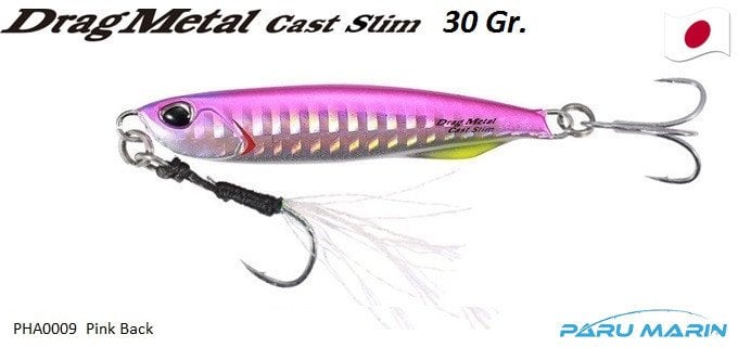 Duo Drag Metal Cast Slim Jig 30gr. PHA0009 / Pink Back