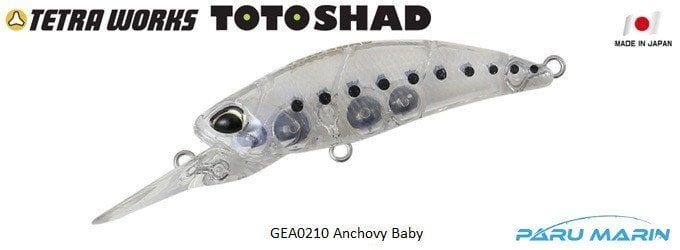 Tetra Works Toto Shad 48S GEA0210 / Anchovy Baby