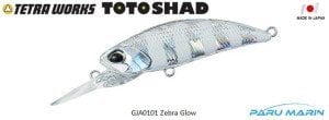 Tetra Works Toto Shad 48S GJA0101 / Zebra Glow