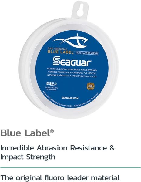 SEAGUAR Blue Label 0.74mm 60lb 27.2kg 23mt.