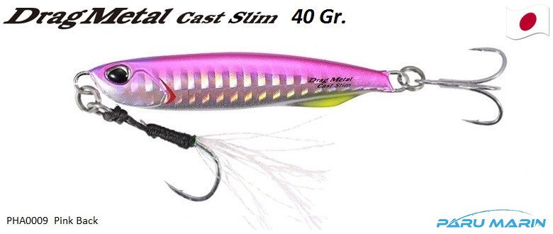 Duo Drag Metal Cast Slim Jig 40gr. PHA0009 / Pink Back