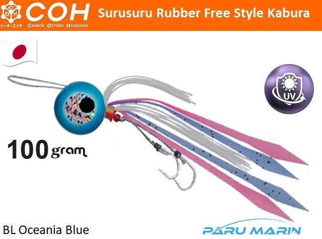 COH Kabura Slider Tai Rubber Jig Suni Yem 100gr. BL