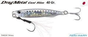 Duo Drag Metal Cast Slim Jig 40gr. PJA0210 / Shirasu