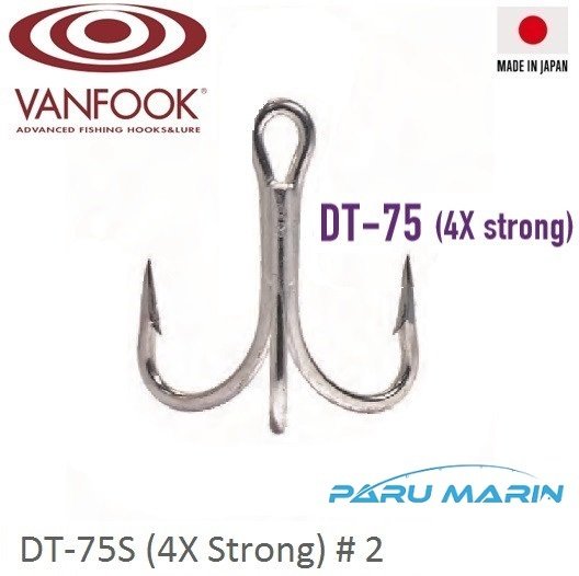 Vanfook Dt-75S Üçlü İğne #2 (Heavy Duty)