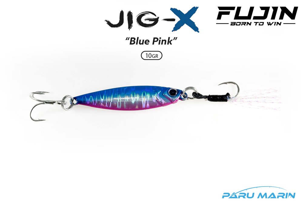 Fujin Jig-X 10gr. Jig Yem BLUE PINK