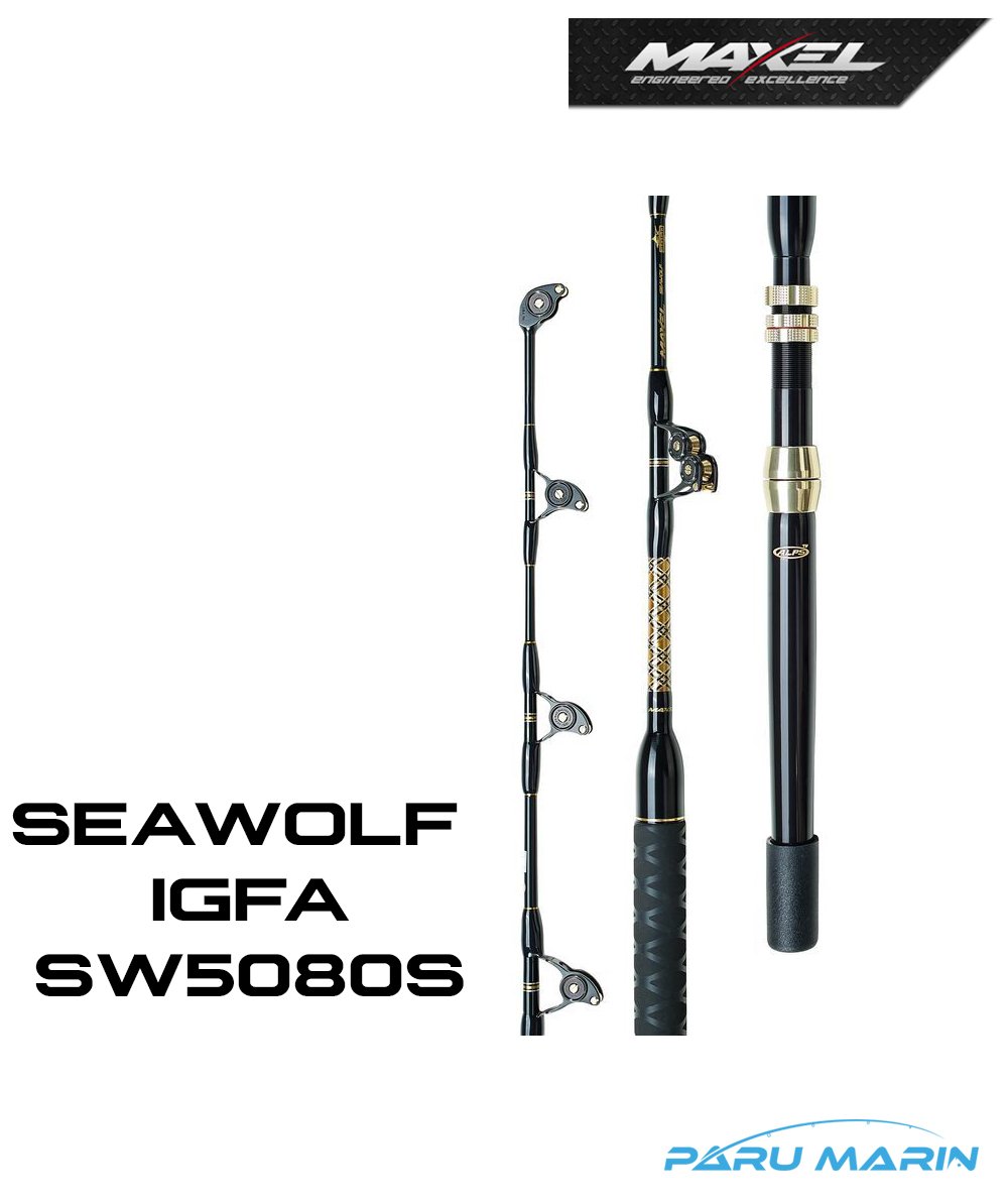 Maxel Seawolf IGFA 177cm - 50-80Lbs Trolling Kamışı