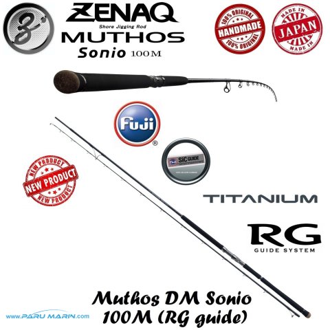 Zenaq Defi Muthos Sonio 100M RG Guide 305 cm 10-100 gr. Shore Jigging Olta Kamışı