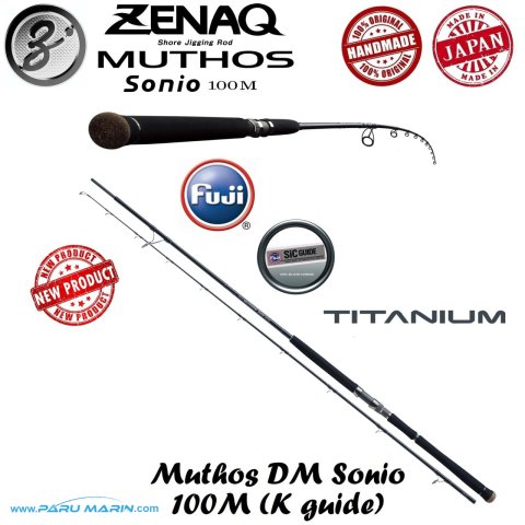 Zenaq Defi Muthos Sonio 100M K Guide 305 cm 10-100 gr. Shore Jigging Olta Kamışı