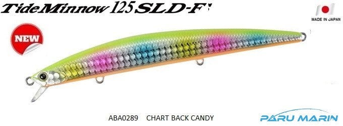 Duo Tide Minnow 125 SLD-F ABA0289 / Chart Back Candy