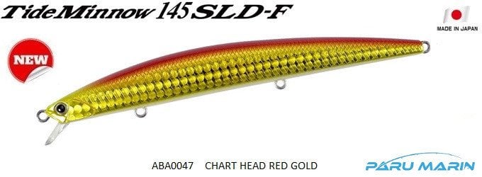 Duo Tide Minnow 145 SLD-F ABA0047 / Chart Head Red Gold