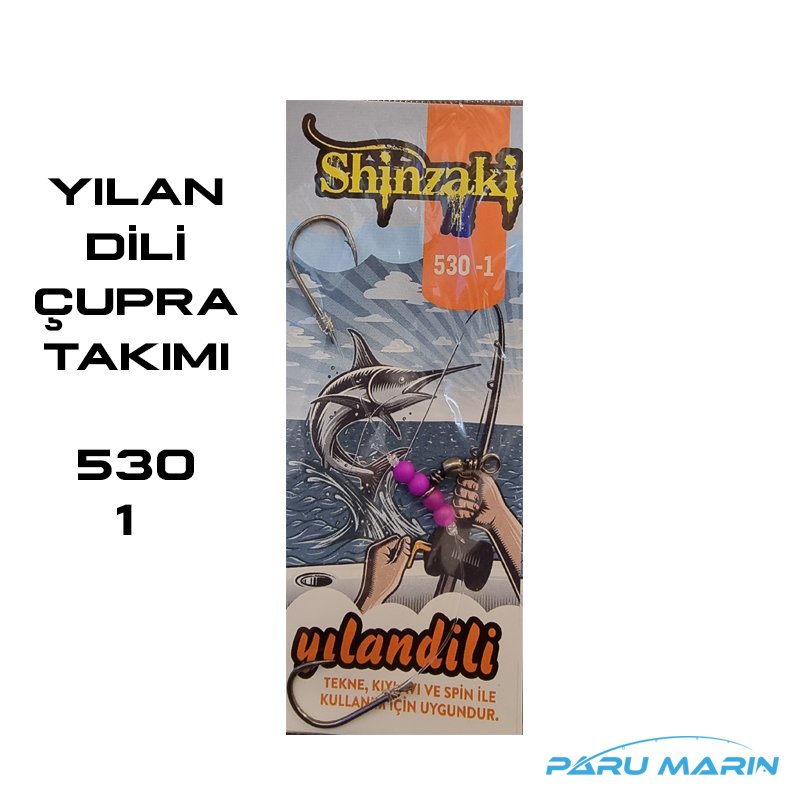 Shinzaki Yılan Dili Çupra Takımı 530 No:1 2 Adet