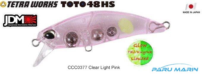 Tetra Works Toto 48HS CCC0377 / Clear Light Pink