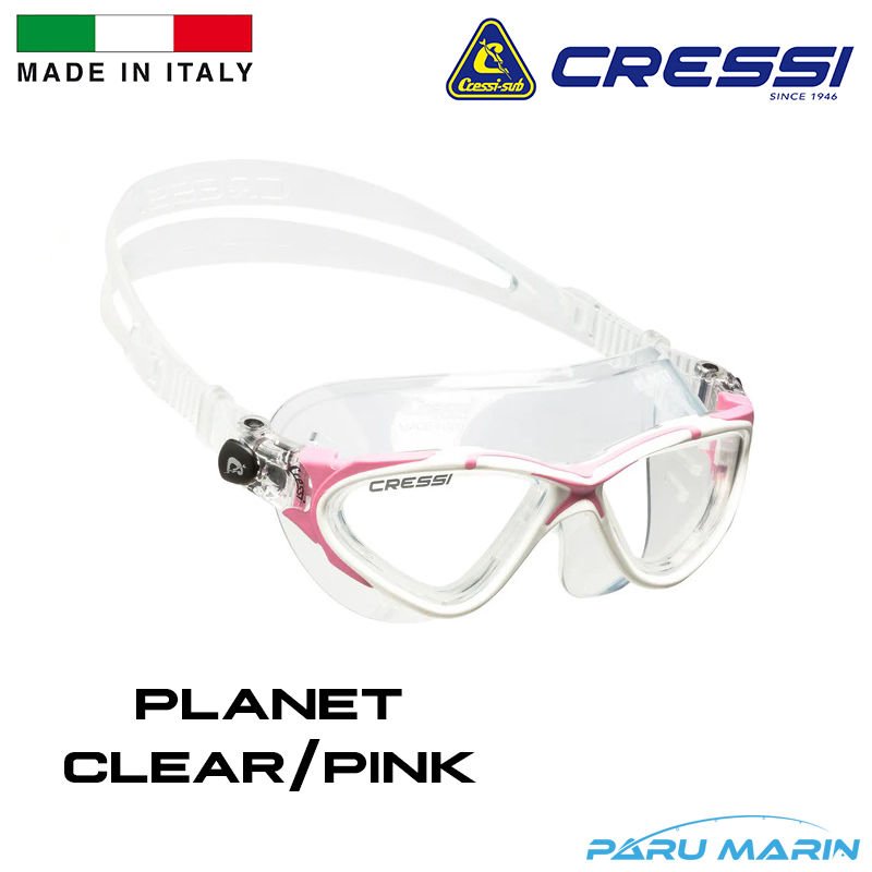 Cressi Planet Clear/Pink Yüzücü Gözlüğü