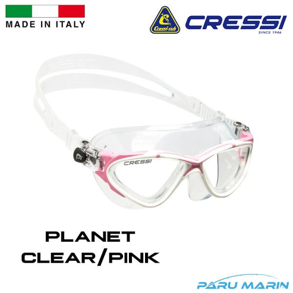 Cressi Planet Clear/Pink Yüzücü Gözlüğü