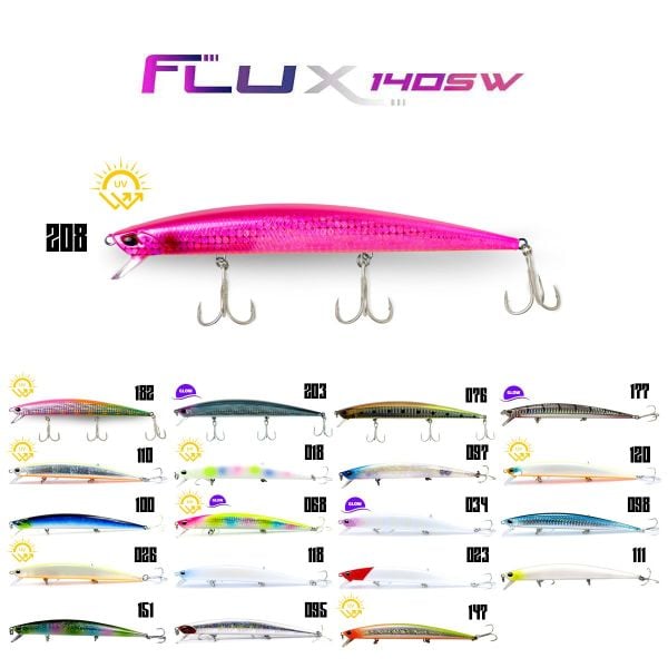 Fujin Flux 140mm 18gr Floating Maket Balık 110 Tequila Halo