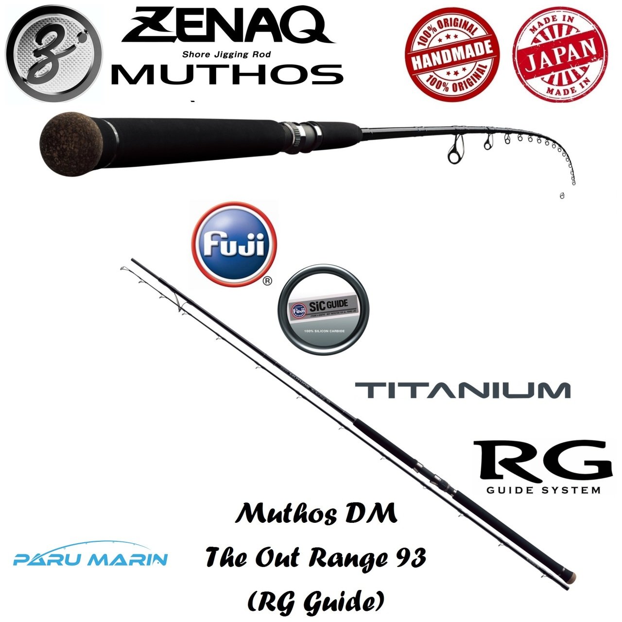 Zenaq Muthos DM The Out Range 93 RG 282 cm. 14-60gr.