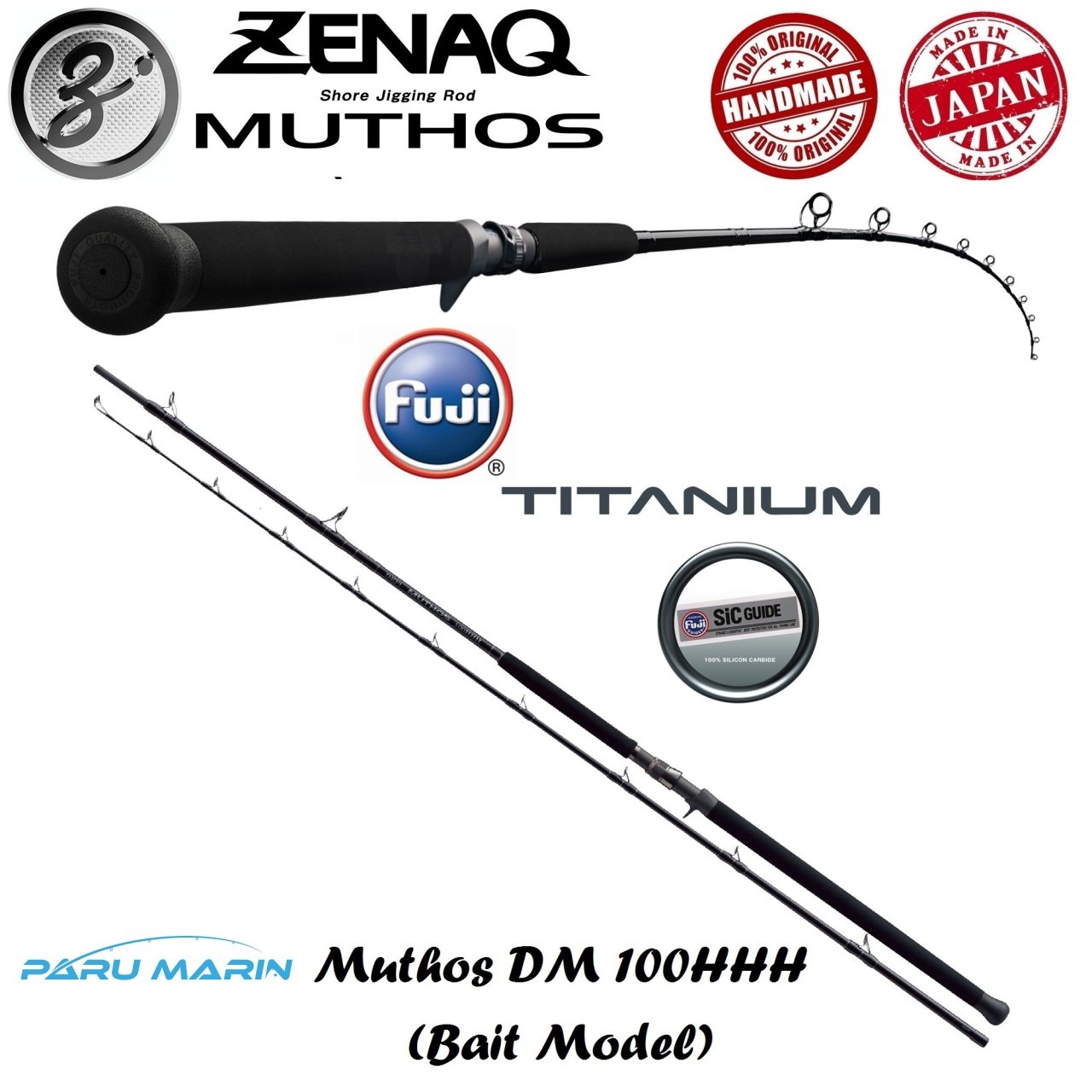 Zenaq Muthos DM 100HHH Bait 305 cm. 90-250 g.