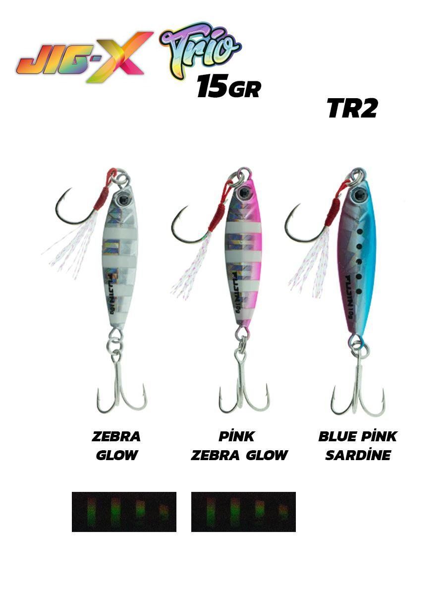 Fujin Jig-X Trio 3'lü Micro Jig 15 gr. TR2