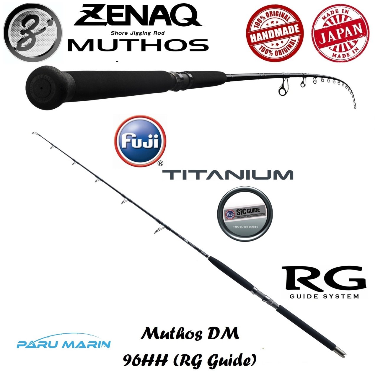 Zenaq Muthos DM 96HH RG 290 cm. 50-210 g.