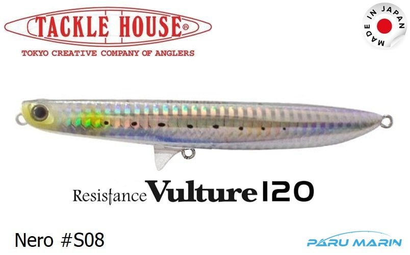Tackle House Vulture 120 No: S8 TR Özel Rengi Maket Balık