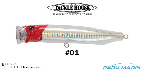 Tackle House Feed Popper 120 No:01 Maket Balık