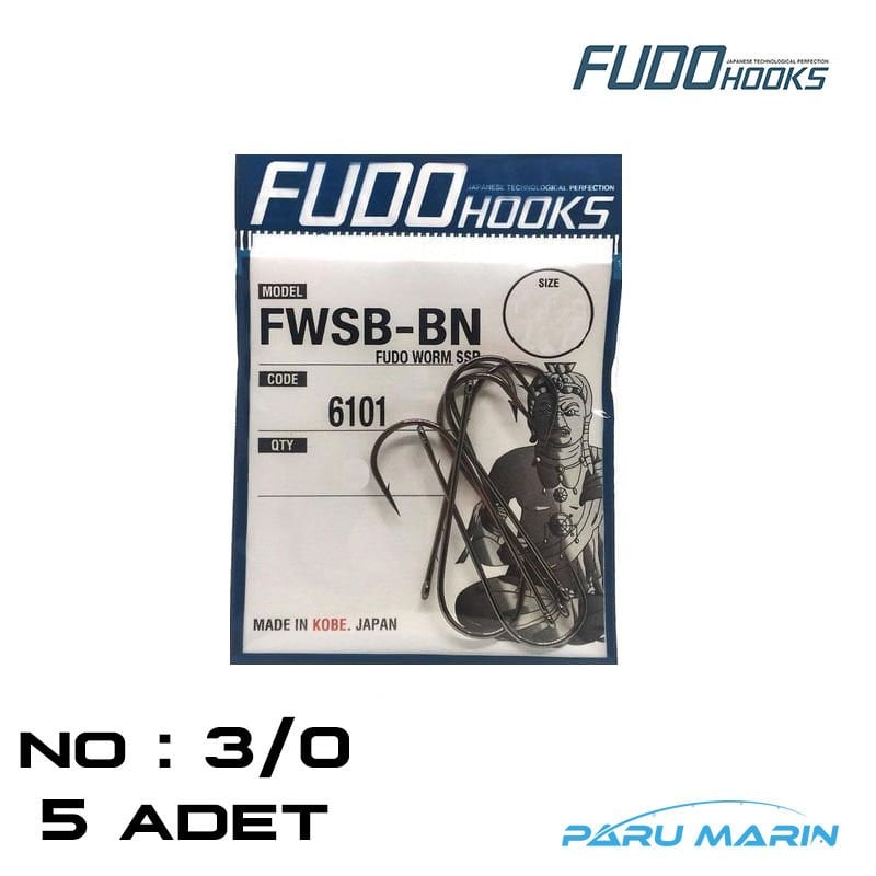 FUDO 6101 Worm-BN No:3/0 Olta İğnesi