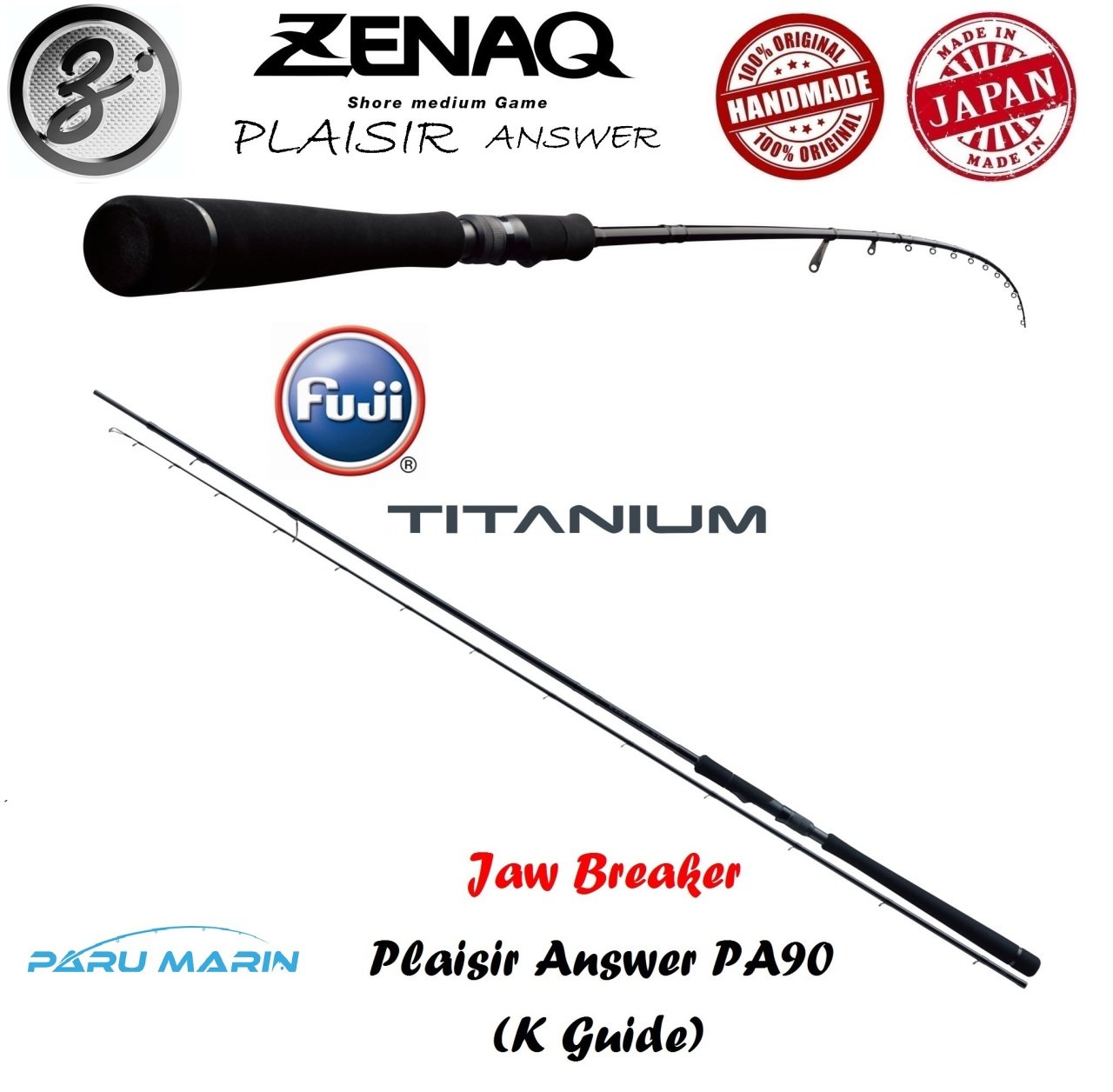 Zenaq Plaisir Answer PA90 (K) Jaw Breaker Kamış 274 cm. 10-50 g.