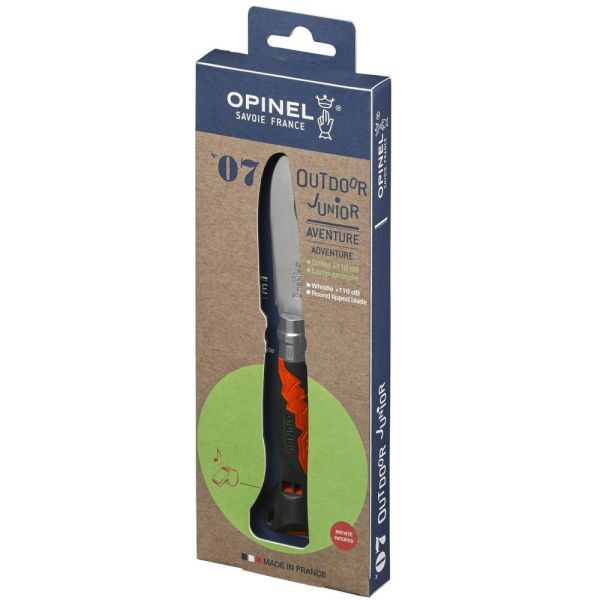 Opinel Junior Inox No 7 Outdoor Paslanmaz Çelik Çakı Turuncu