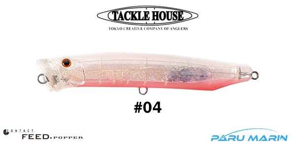 Tackle House Feed Popper 120 No:04 Maket Balık