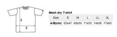 Zenaq Mesh-Dry T-Shirt Siyah L