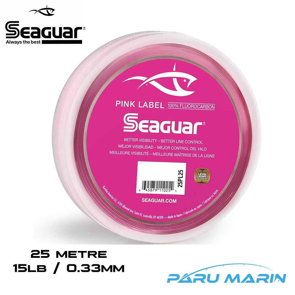 SEAGUAR Pink Label 0.33mm 15lb 6.8kg 25mt.