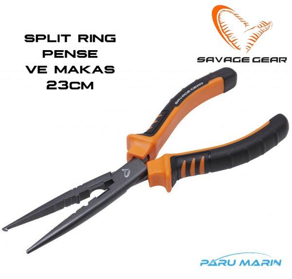 Savage Gear MP Split Ring and Cut Pliers L 23 cm