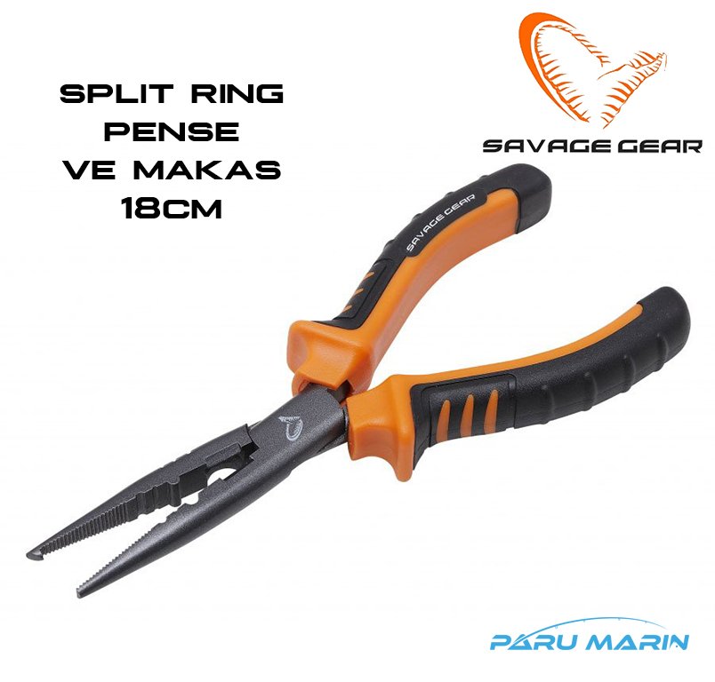 Savage Gear MP Split Ring and Cut Pliers M 18 cm