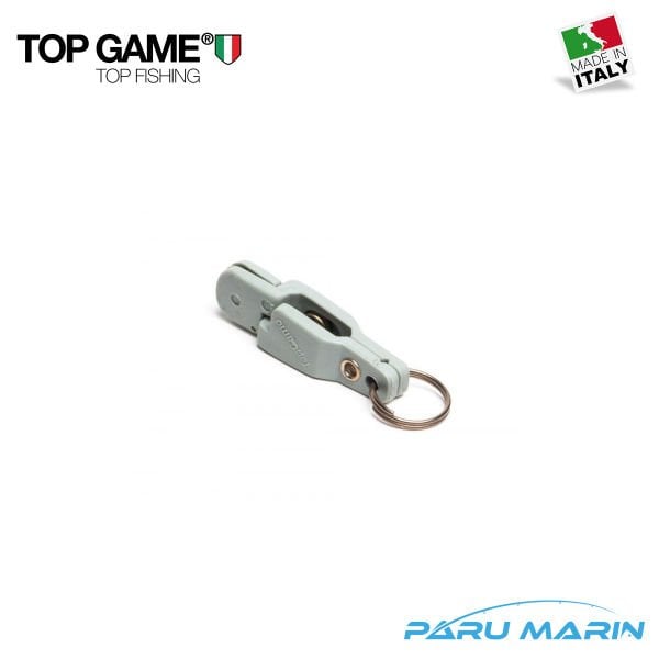 Top Game Fishing - Heavy Duty Snap Lock Klips GRİ