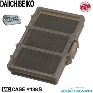 Daiichiseiko MC Case 138S Jighead Kutusu Dark Earth