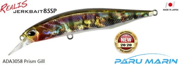 Duo Realis Jerkbait 85SP ADA3058 Prism Gill