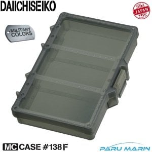 Daiichiseiko MC Case 138F Sahte ve Aksesuar Kutusu Foliage Green