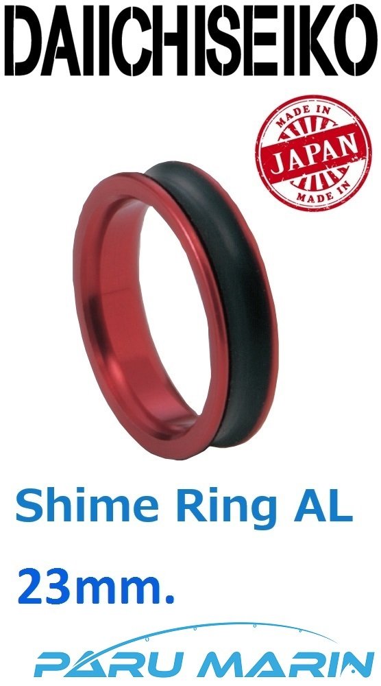 Daiichiseiko Shime Ring Düğüm Sıkma Yüzüğü 23 mm. Red