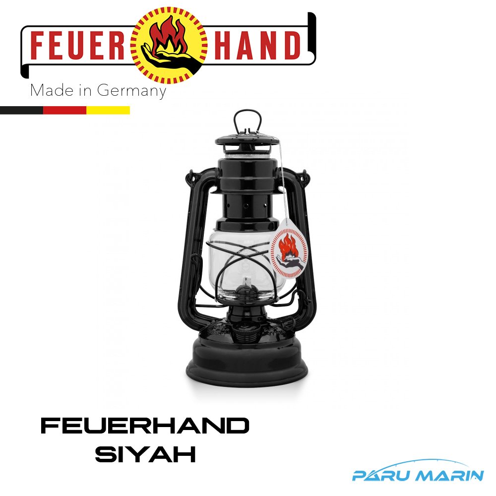 Feuerhand 276-2003 Gazlı Fener SİYAH