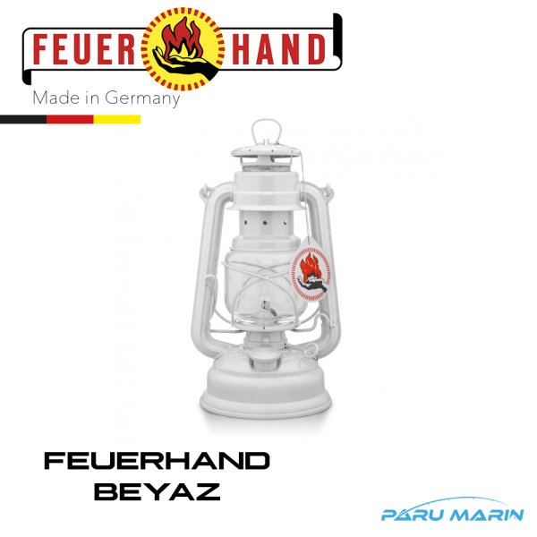 Feuerhand 276-2003 Gazlı Fener BEYAZ