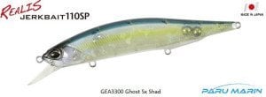 Duo Realis Jerkbait 110SP GEA3300 / Ghost Sx Shad