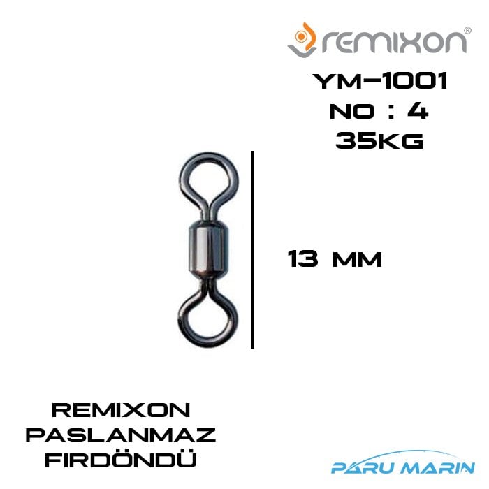 Remixon YM-1001 Bilyalı Fırdöndü No:4 35KG.