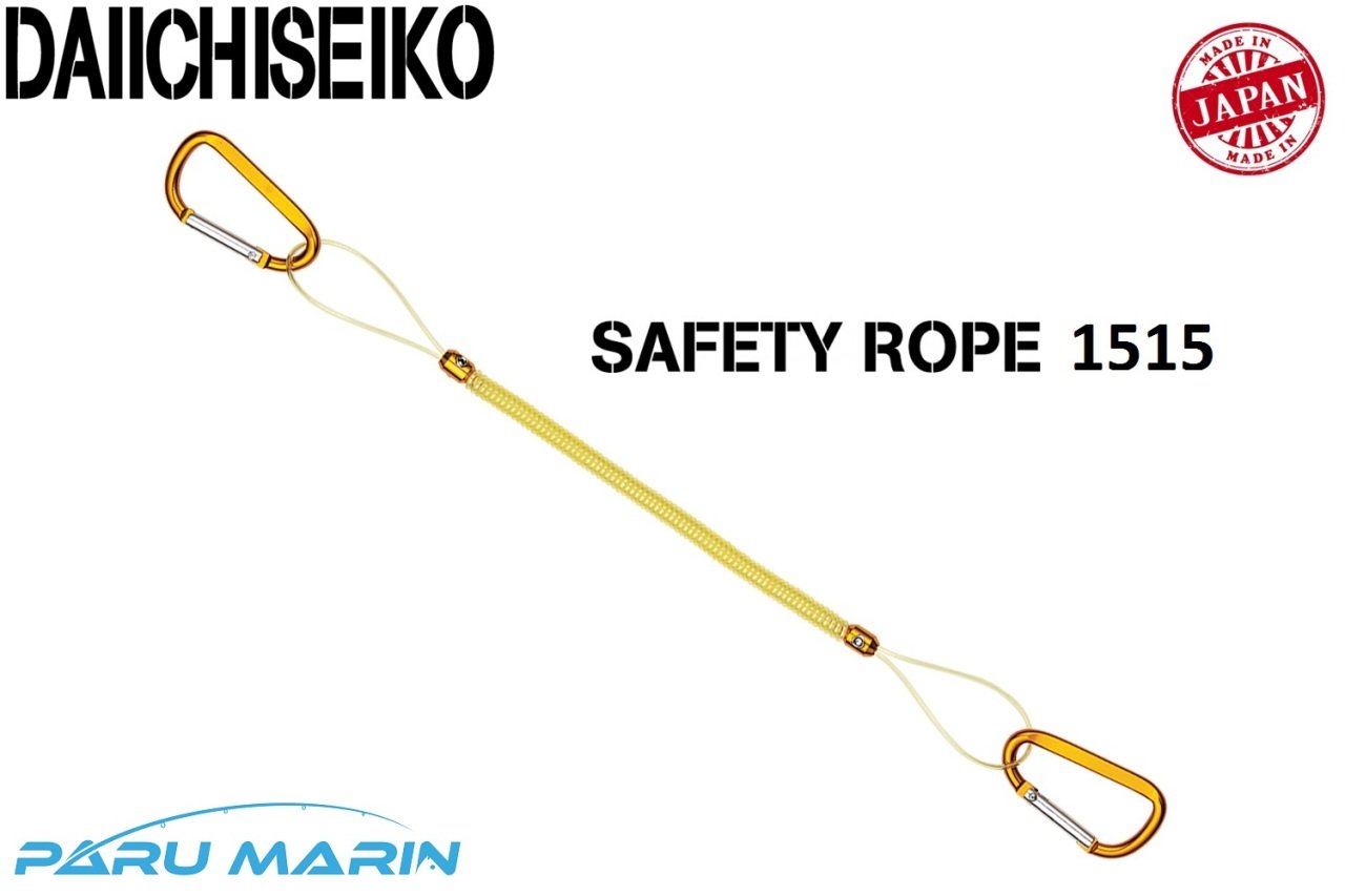 Daiichiseiko Safety Rope 1515 Güvenlik Kordonu Yellow