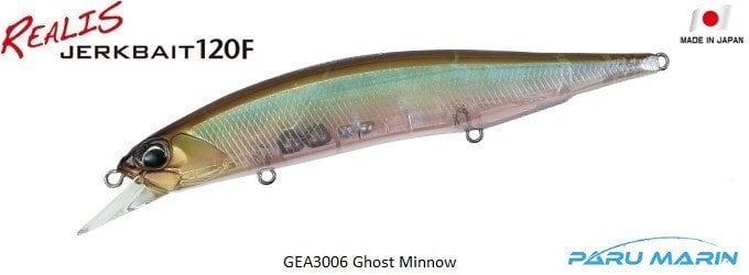 Duo Realis Jerkbait 120F GEA3006 / Ghost Minnow