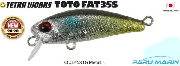 Duo Tetra Works Toto Fat 35S CCC0458 LG Metallic